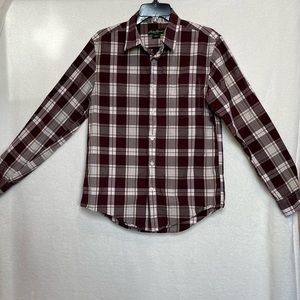 Eddie Bauer Button-down Plaid Shirt
